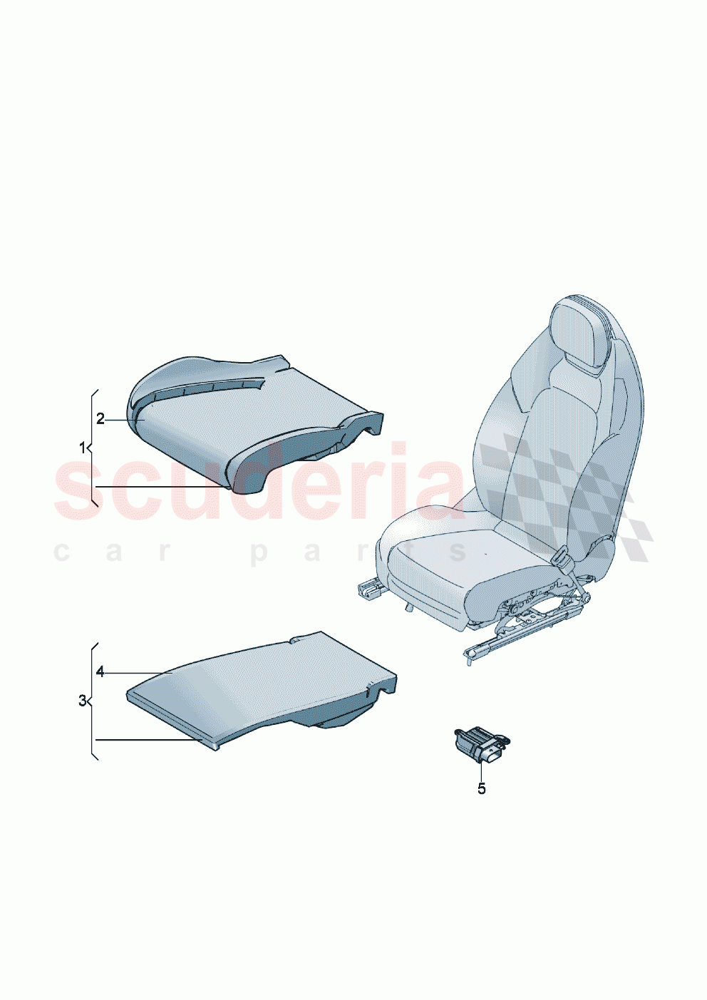 for models with seat occupant detection of Bentley Bentley New Continental Convertible (2019-2024)