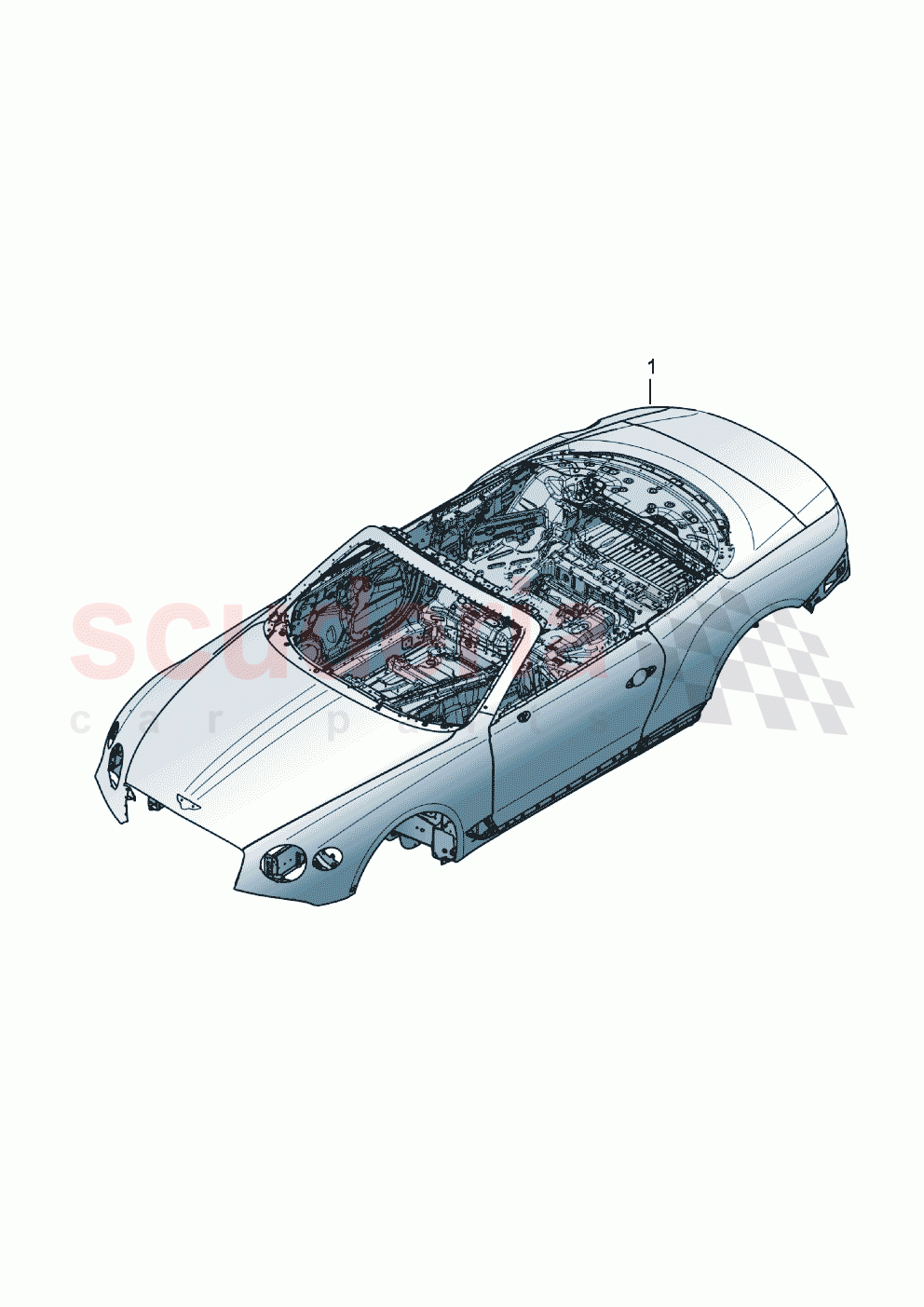Body of Bentley Bentley New Continental Convertible (2019-2024)