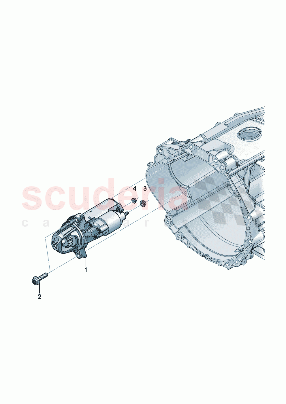 Starter of Bentley Bentley New Flying Spur (2020-2024)