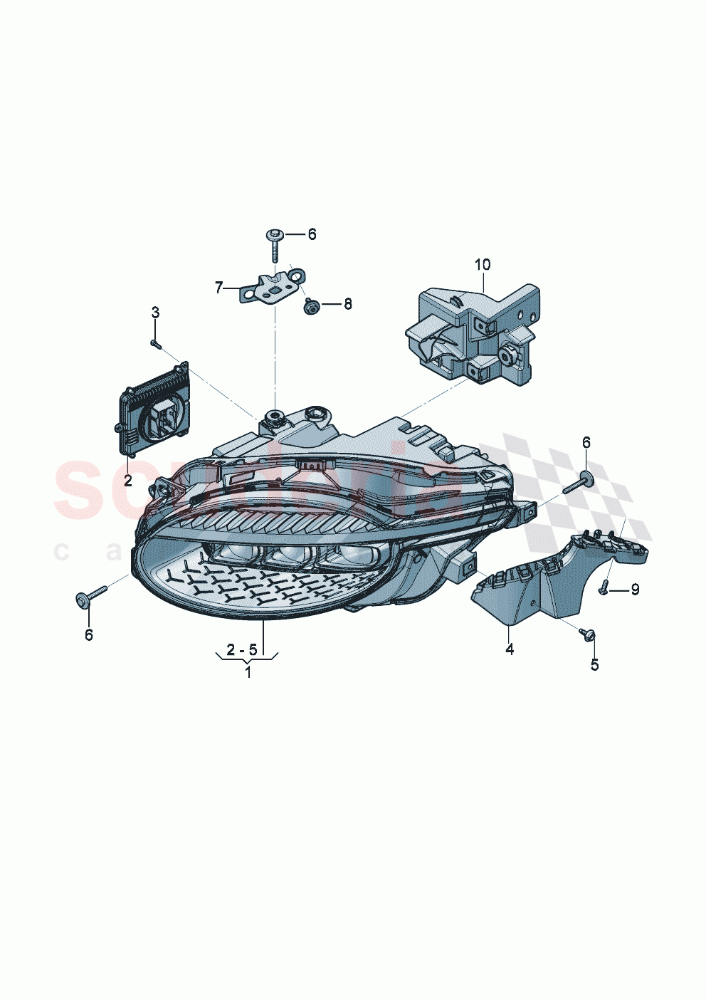 Headlights of Bentley Bentley New Continental Convertible (2025-2026)
