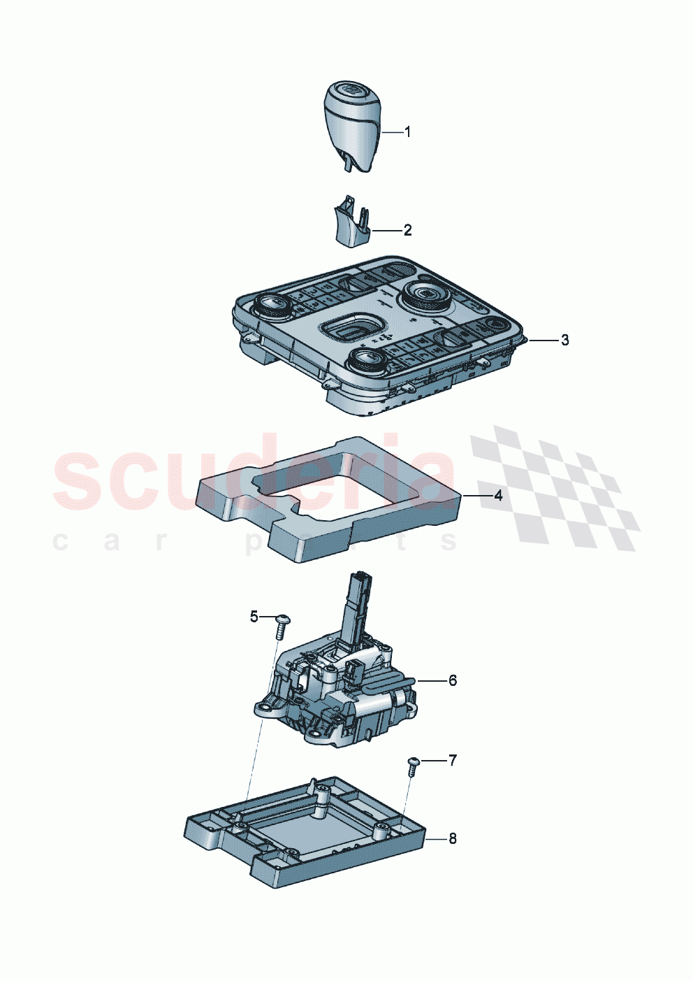 Selector mechanism of Bentley Bentley New Continental Convertible (2025-2026)