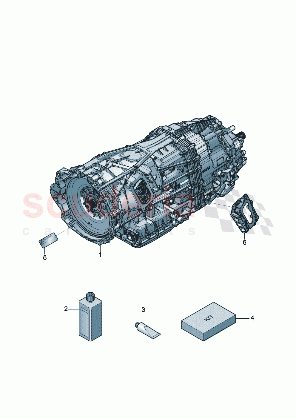 8-speed dual clutch gearbox For vehicles with hybrid drive of Bentley Bentley New Continental GT (2025-2026)