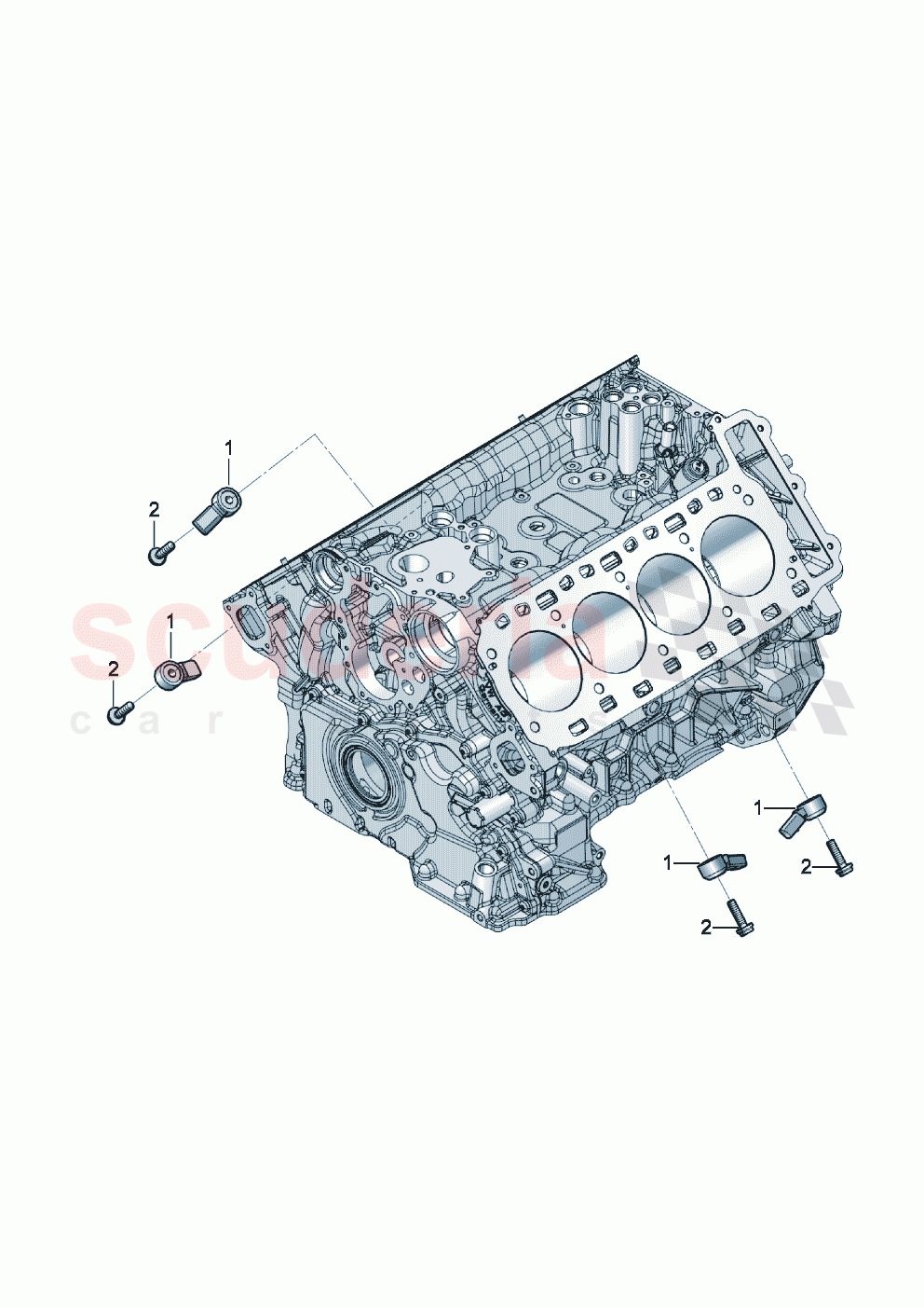 Knock sensor of Bentley Bentley New Flying Spur (2025-2026)