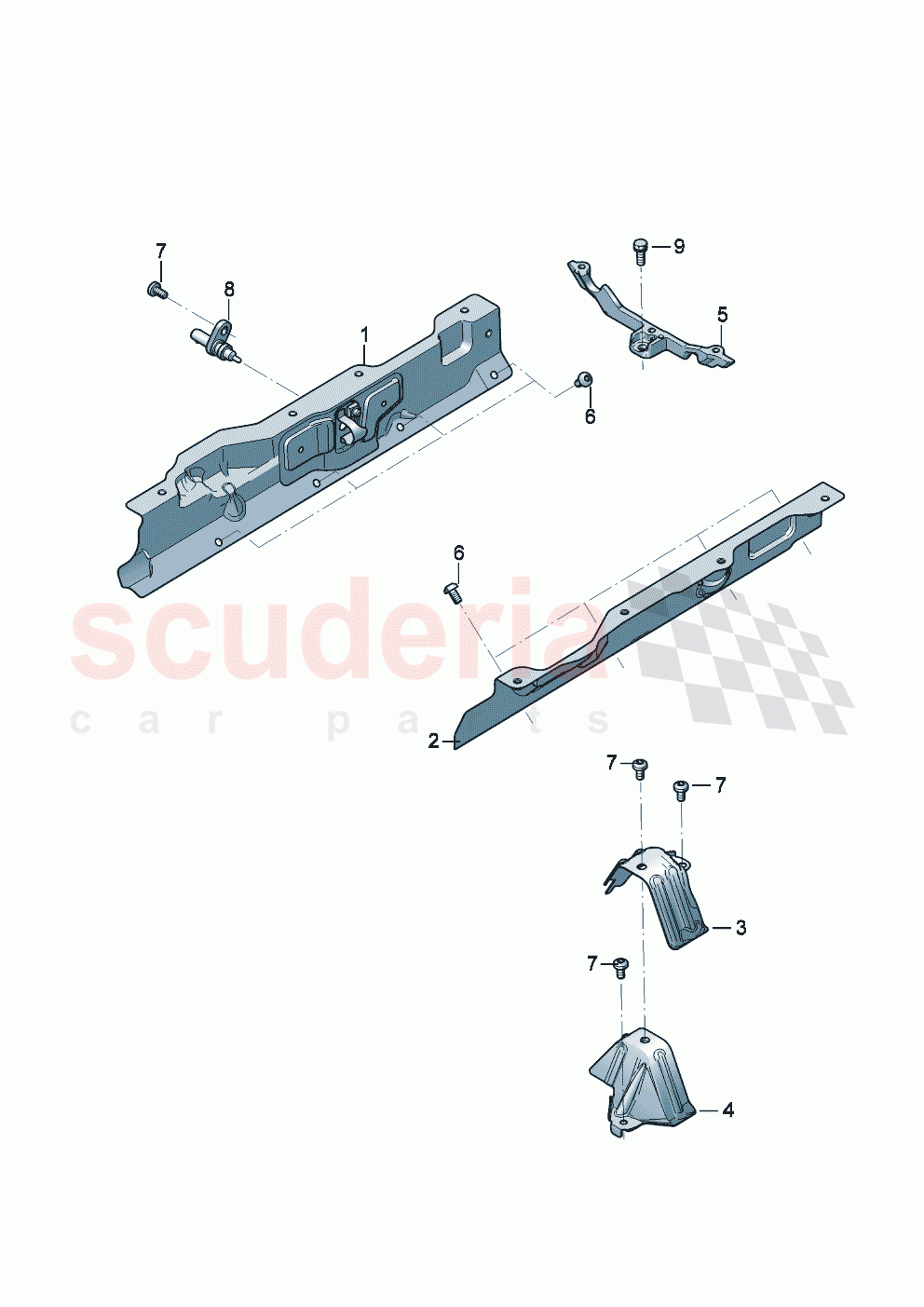 Heat shield (For turbocharger) of Bentley Bentley New Flying Spur (2025-2026)