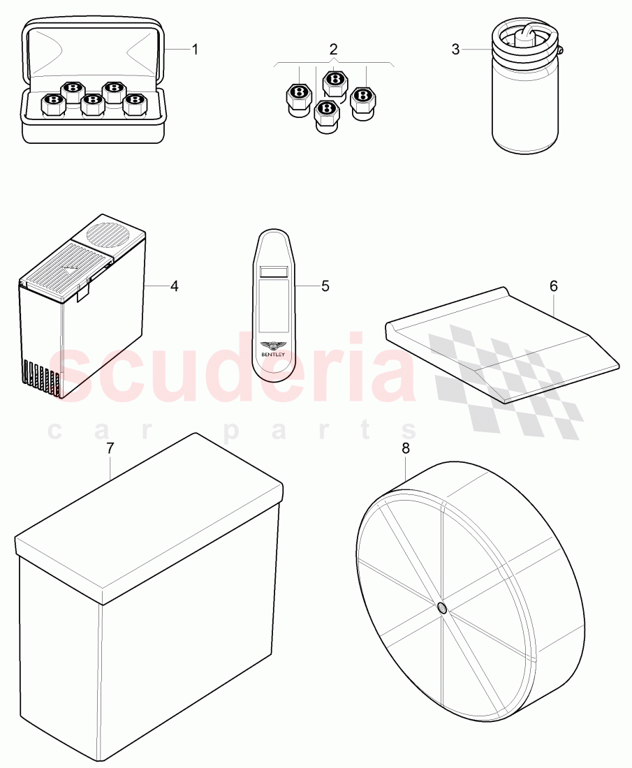 Original Accessories of Bentley Bentley Continental GT (2011-2018)