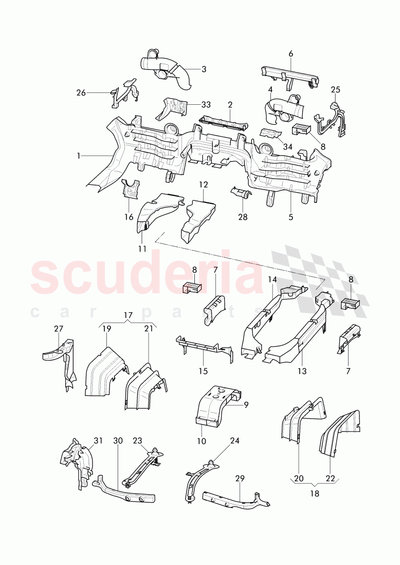 wiring conduit of Bentley Bentley Continental Supersports (2017+)