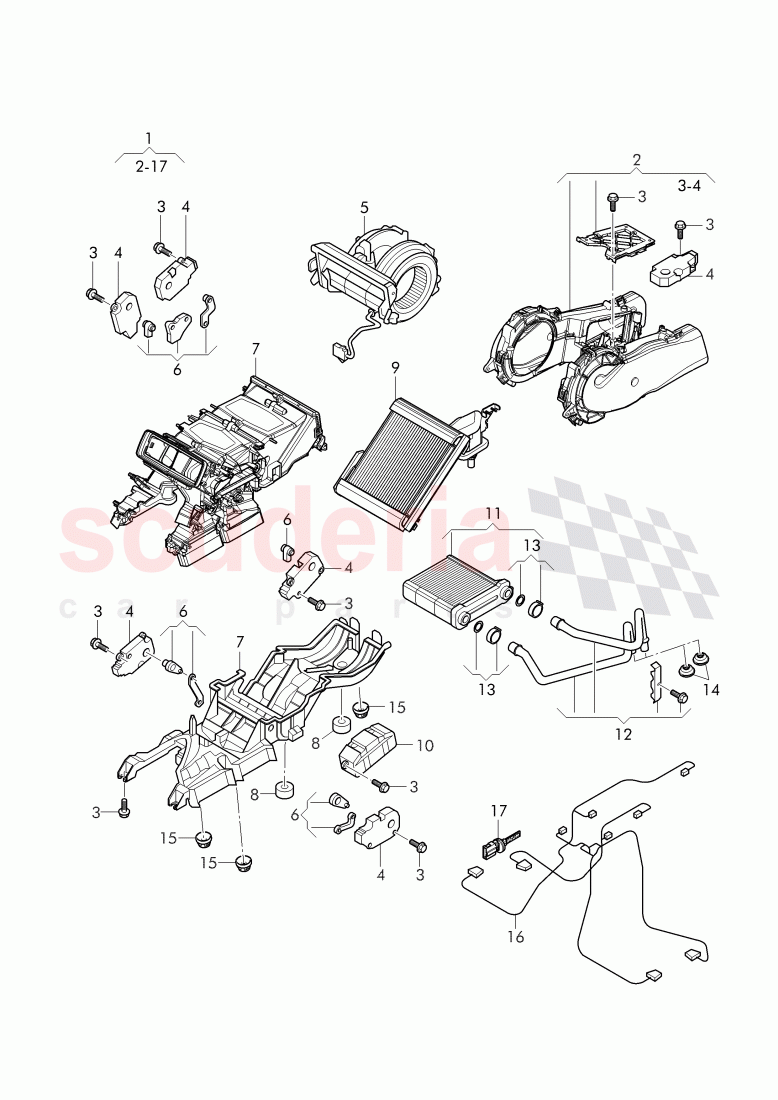 air conditioner with electronic regulation of Bentley Bentley Bentayga (2015-2020)