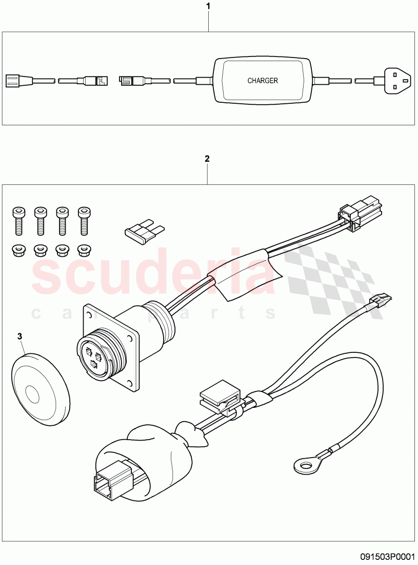 Original Accessories, battery charger of Bentley Bentley Continental GT (2003-2010)