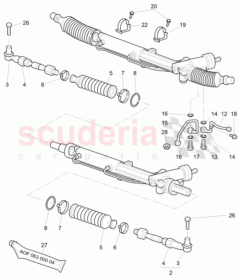 power steering, Service kit of Bentley Bentley Continental GTC (2011+)