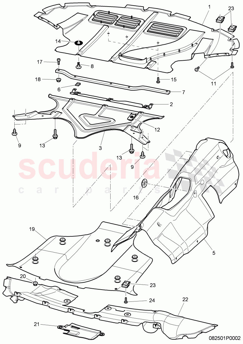 sound baffle, D >> - MJ 2008 of Bentley Bentley Continental Flying Spur (2006-2012)