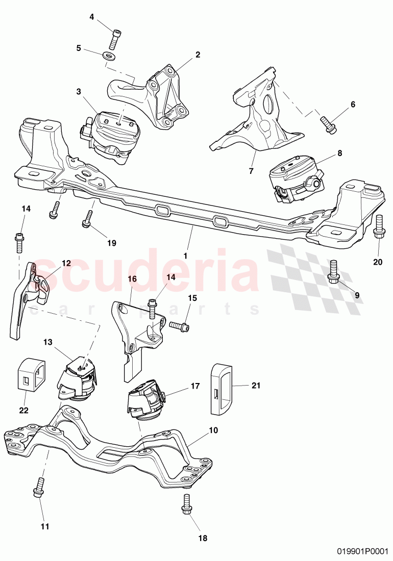 Engine mounting, engine mounting bracket, mounting bracket for transm., Gearbox mounting, F >> 3W-7-041 792 of Bentley Bentley Continental GTC (2006-2010)
