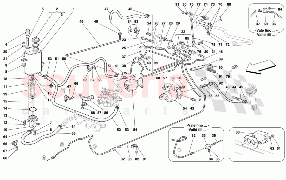 SELF-LEVELLING SUSPENSION SYSTEM -Valid for 456M GTA- of Ferrari Ferrari 456 M GT/GTA