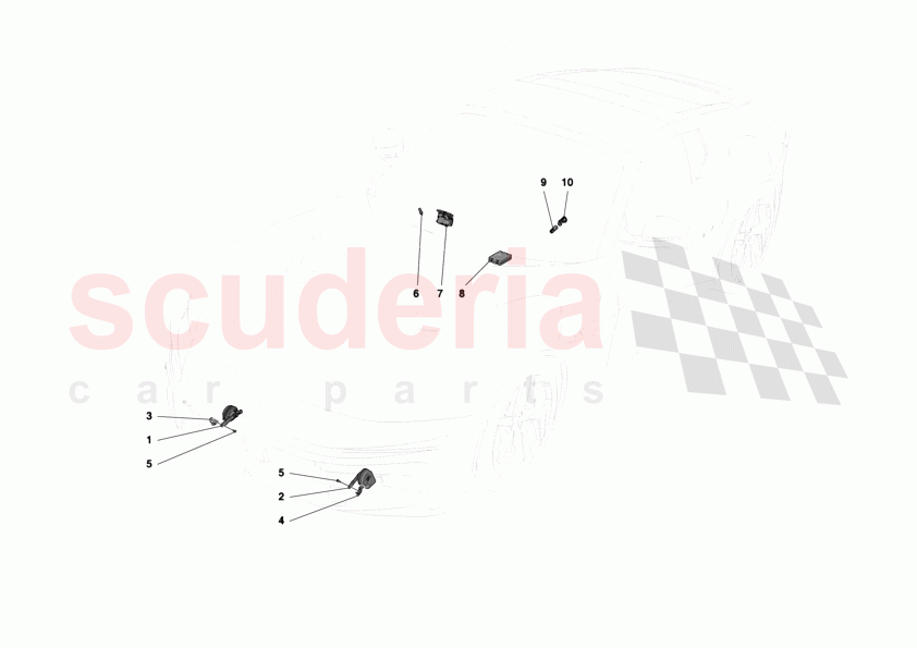 OTHER ELECTRICAL DEVICES of Ferrari Ferrari 12Cilindri Spider