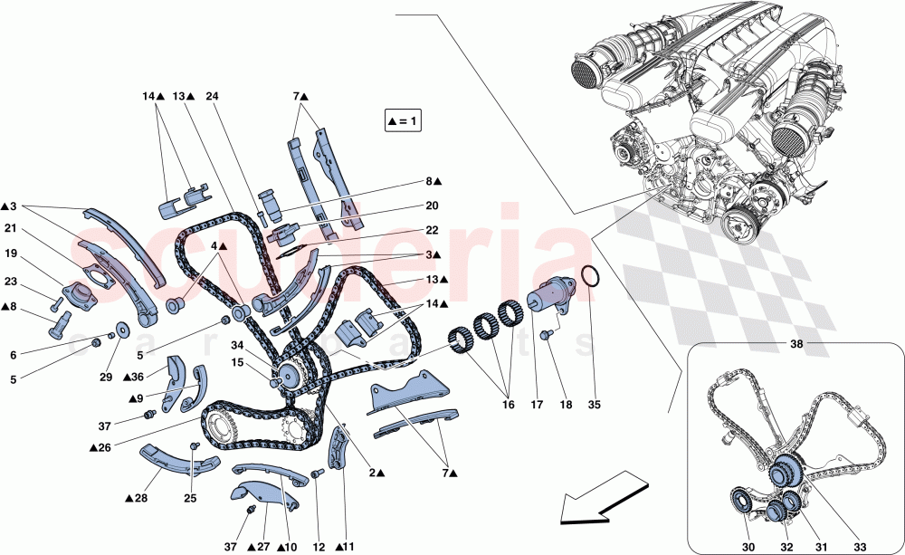 TIMING SYSTEM - DRIVE of Ferrari Ferrari F12 Berlinetta