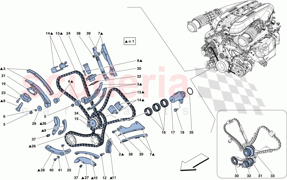 TIMING SYSTEM - DRIVE of Ferrari Ferrari 812 Superfast/GTS