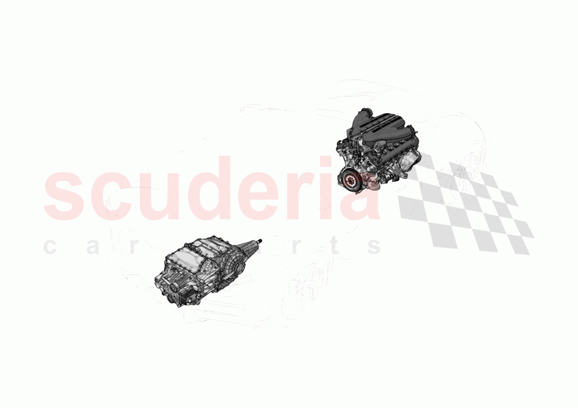SPARE ASSEMBLY UNITS of Ferrari Ferrari 12Cilindri Spider