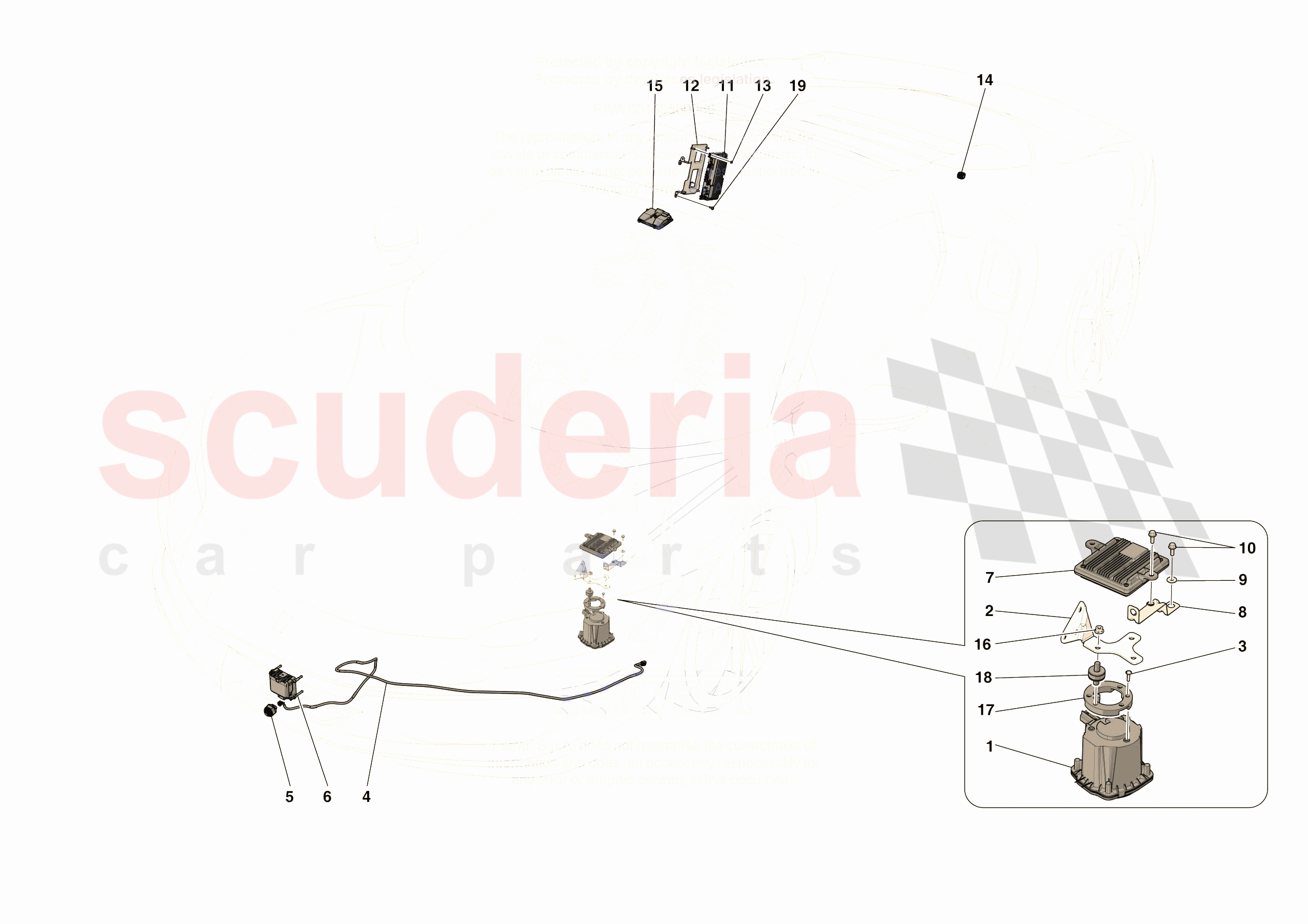 ADAS of Ferrari Ferrari 296 GTS Europe RH