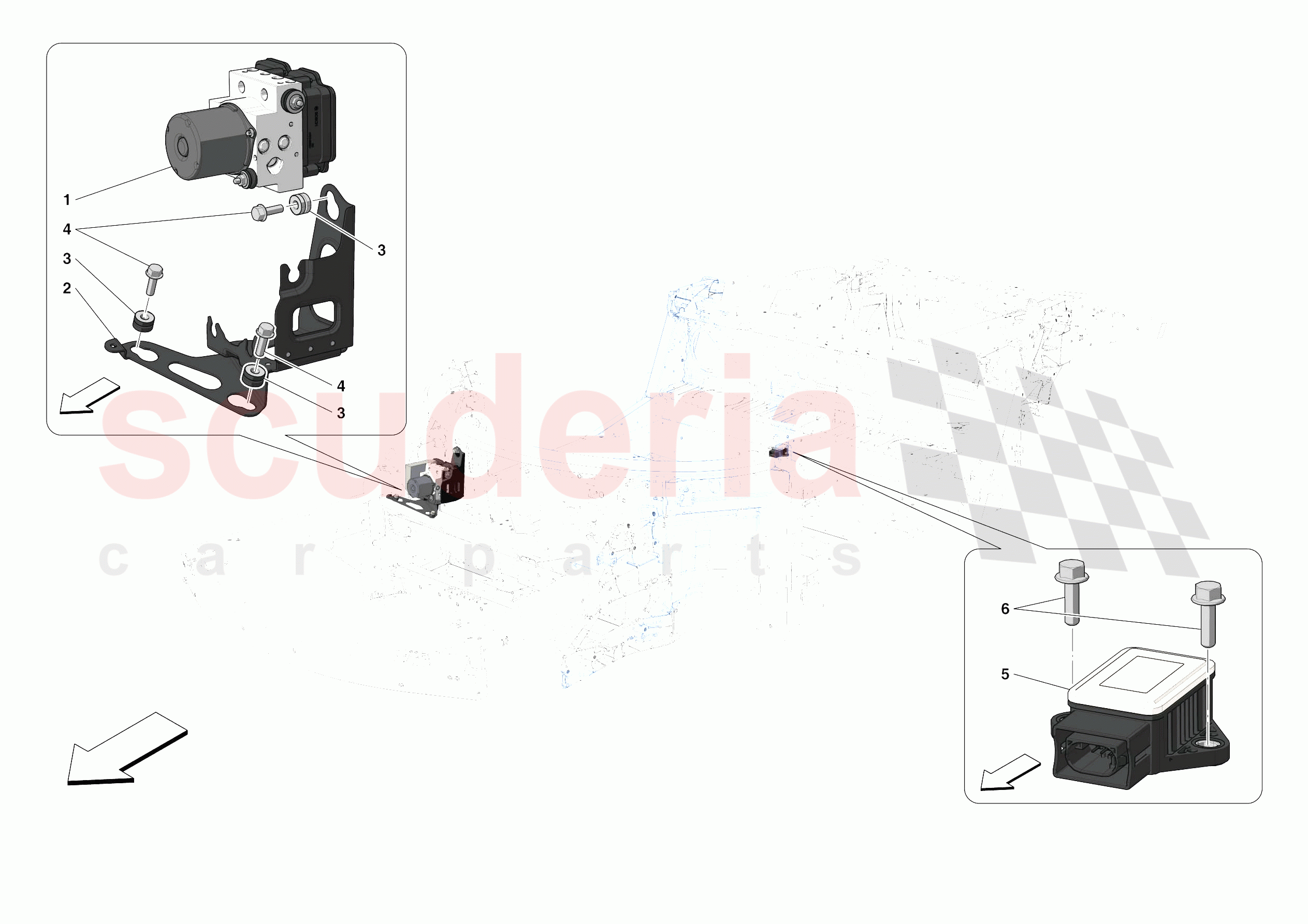 ABS ASR SYSTEM of Ferrari Ferrari 488 Pista Spider USA