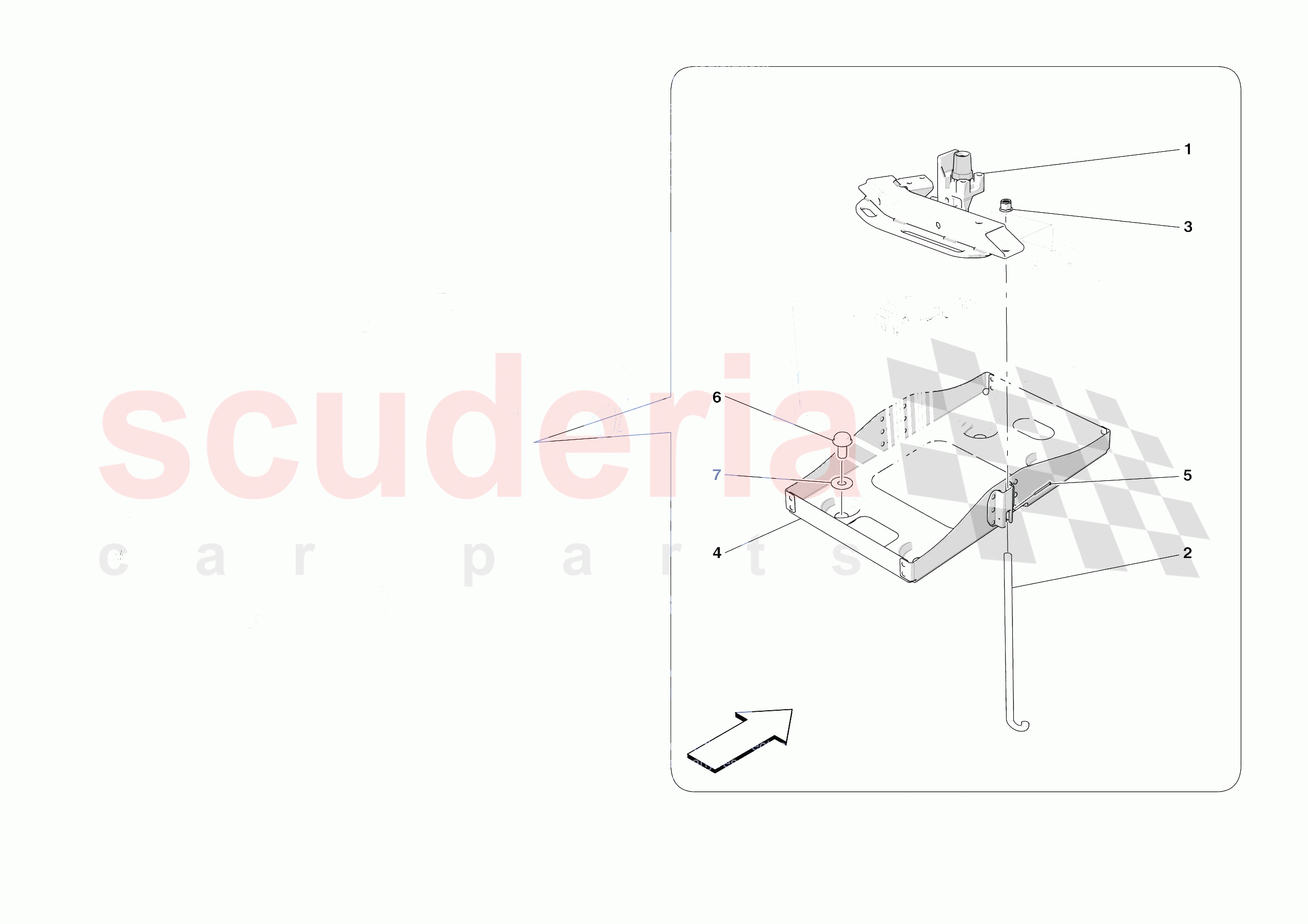 BATTERY INSTALLATION of Ferrari Ferrari 812 Competizione A Europe