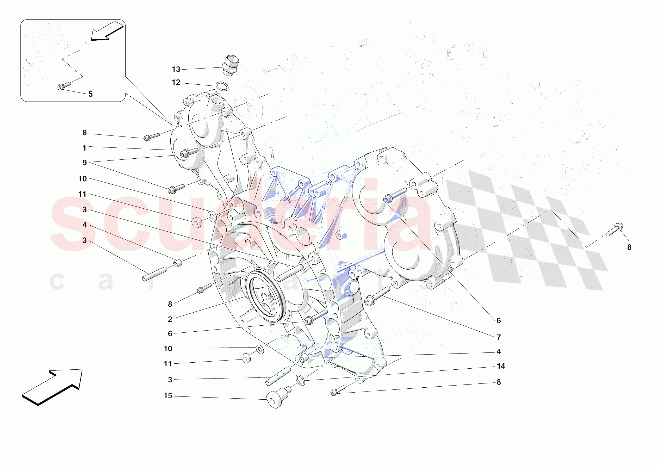 ENGINE COVERS of Ferrari Ferrari F8 Tributo Europe
