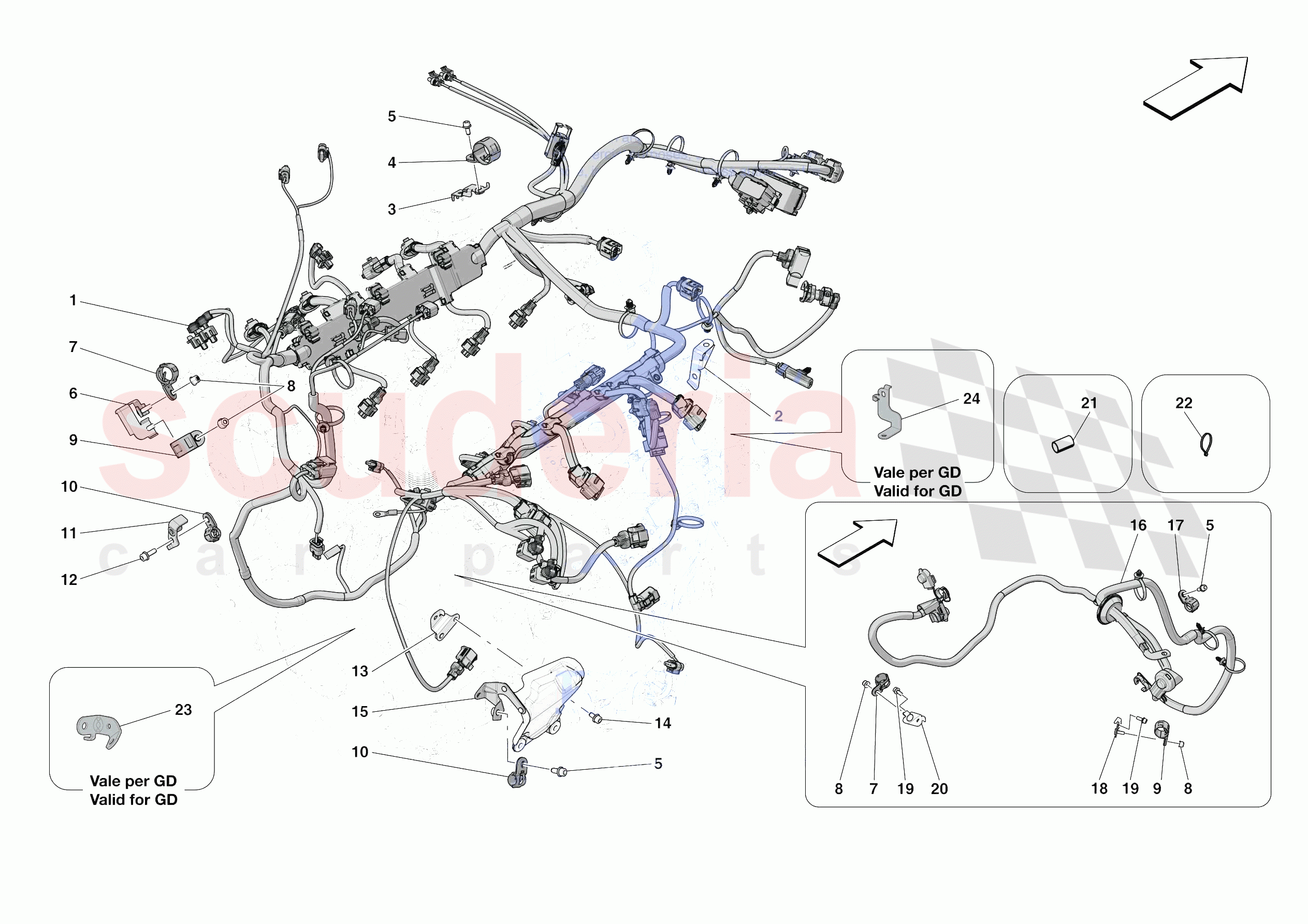 ENGINE ELECTRICAL SYSTEM of Ferrari Ferrari Portofino M Europe