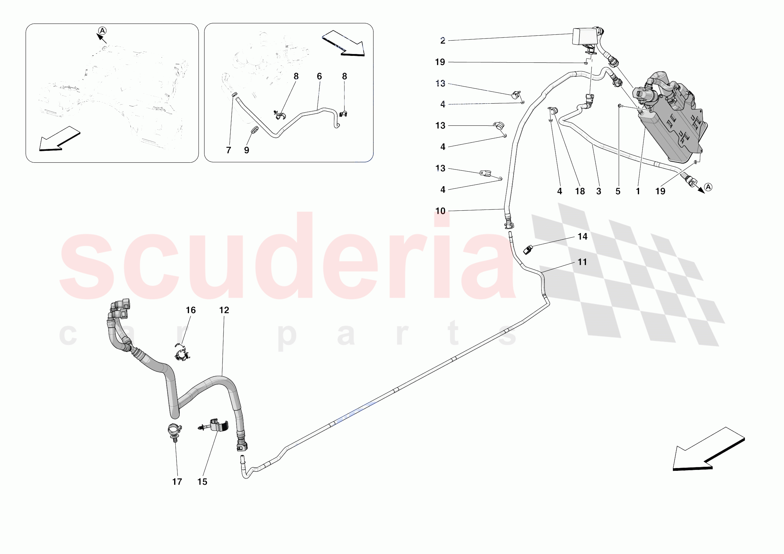 EVAPORATIVE EMISSIONS CONTROL SYSTEM of Ferrari Ferrari Portofino M Europe