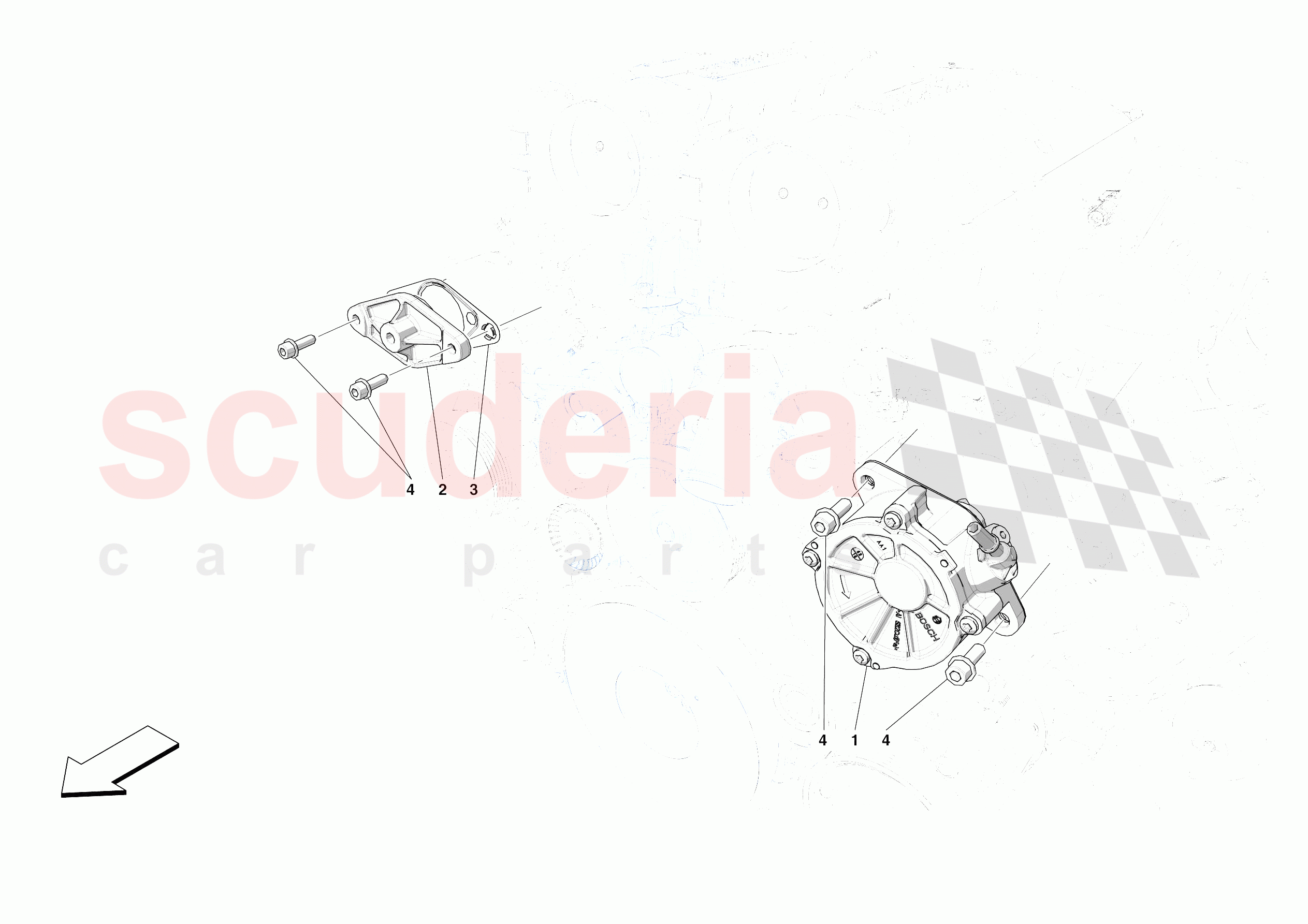 VACUUM PUMP of Ferrari Ferrari Portofino M Europe RH