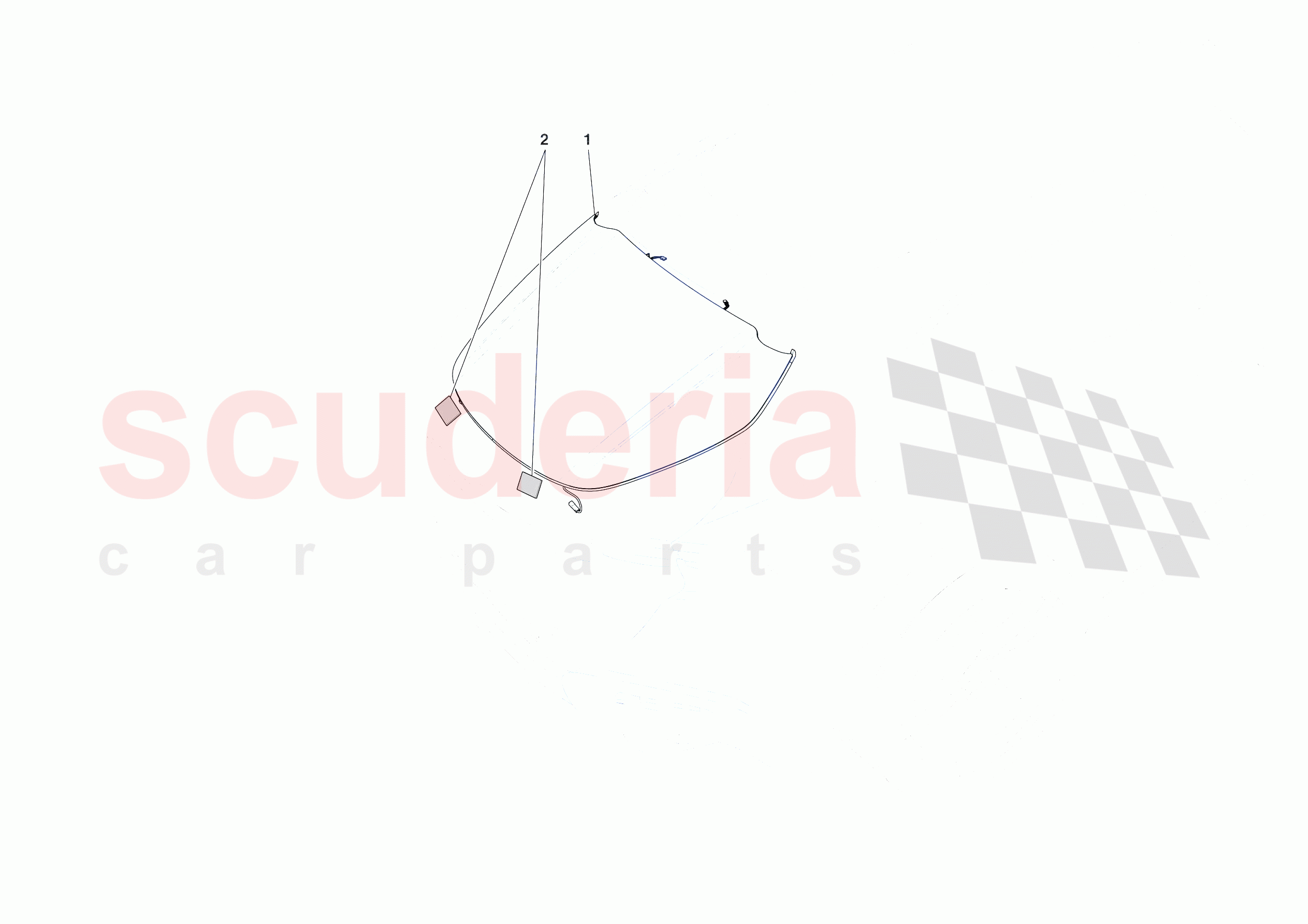 REAR SCREEN of Ferrari Ferrari Purosangue Europe