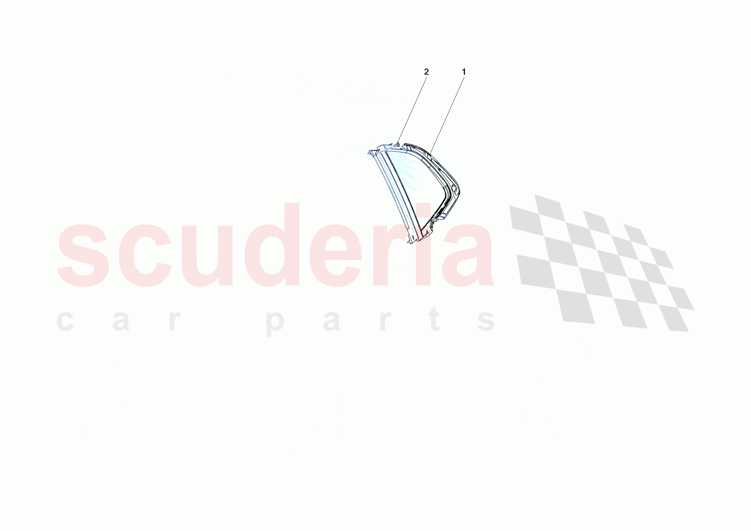 SIDE WINDOWS of Ferrari Ferrari Purosangue Europe