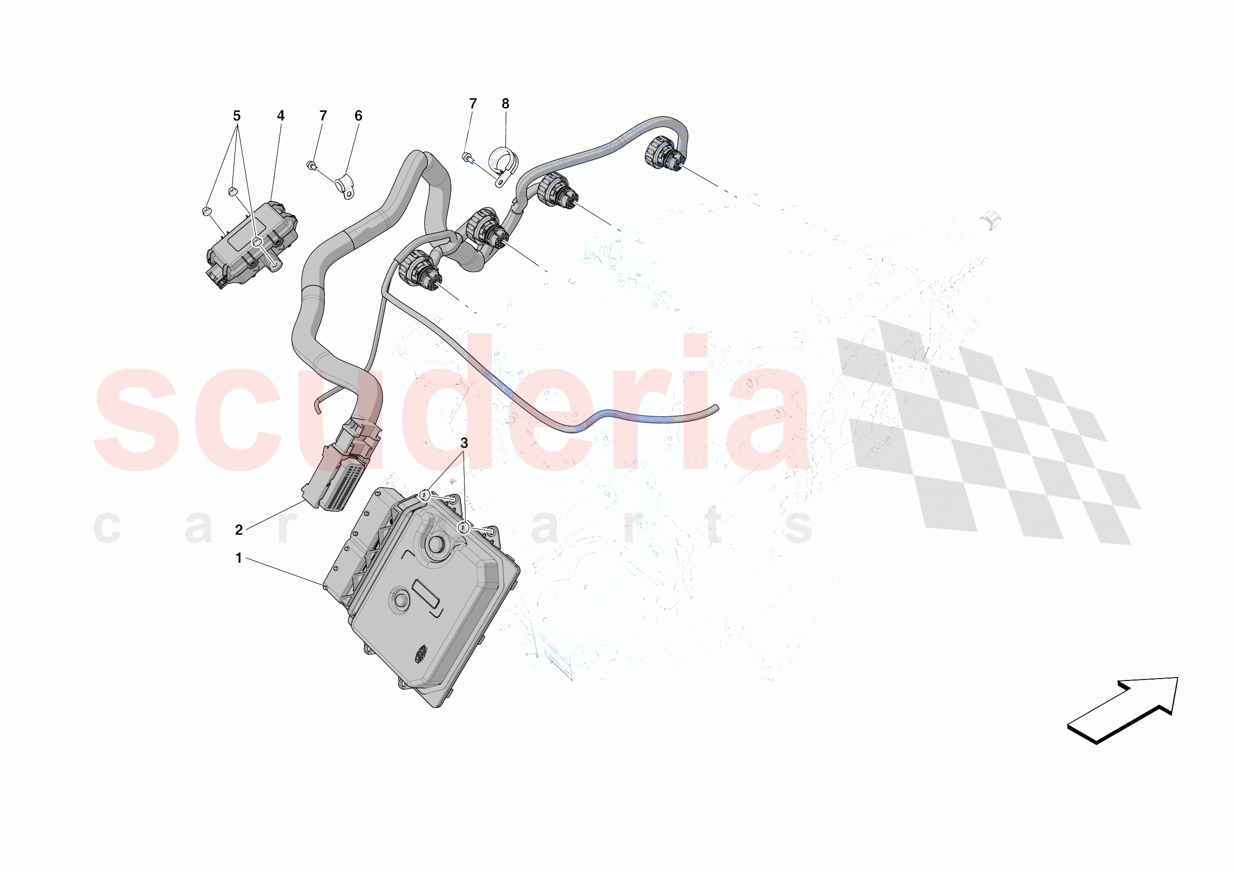 DCT GEARBOX SYSTEM of Ferrari Ferrari Roma Spider USA