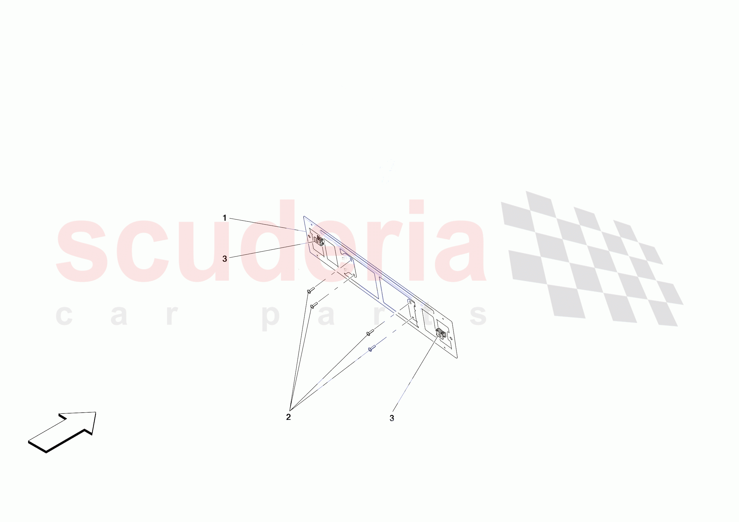 REAR LICENCE PLATE INSTALLATION of Ferrari Ferrari SF90 Spider USA