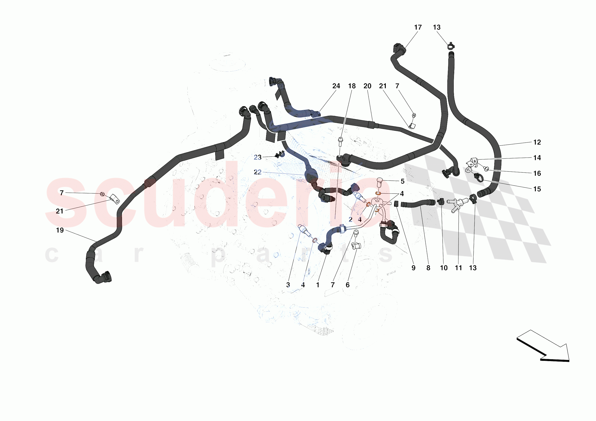 VENTS of Ferrari Ferrari SF90 Stradale Europe