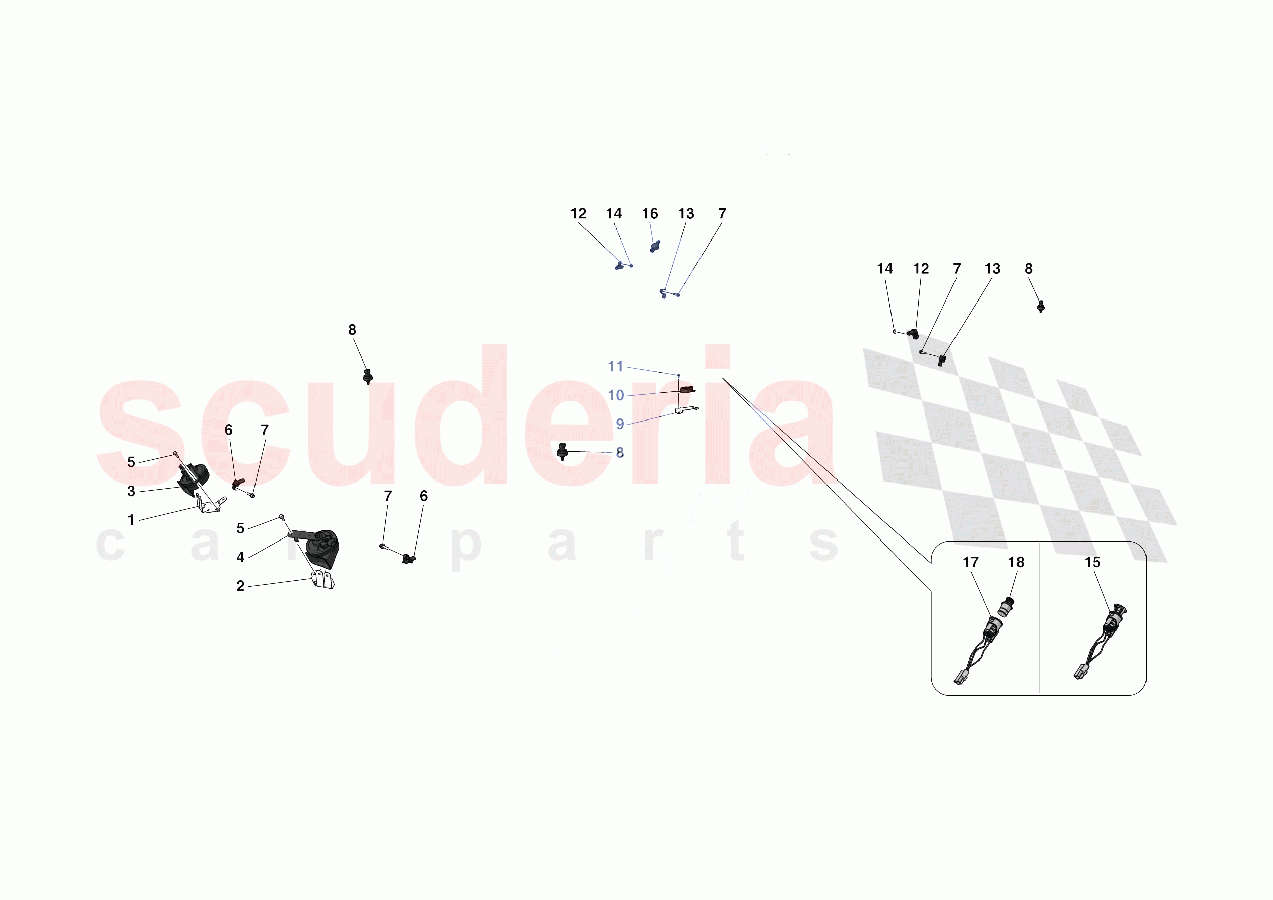 OTHER ELECTRICAL DEVICES of Ferrari Ferrari SF90 Stradale USA