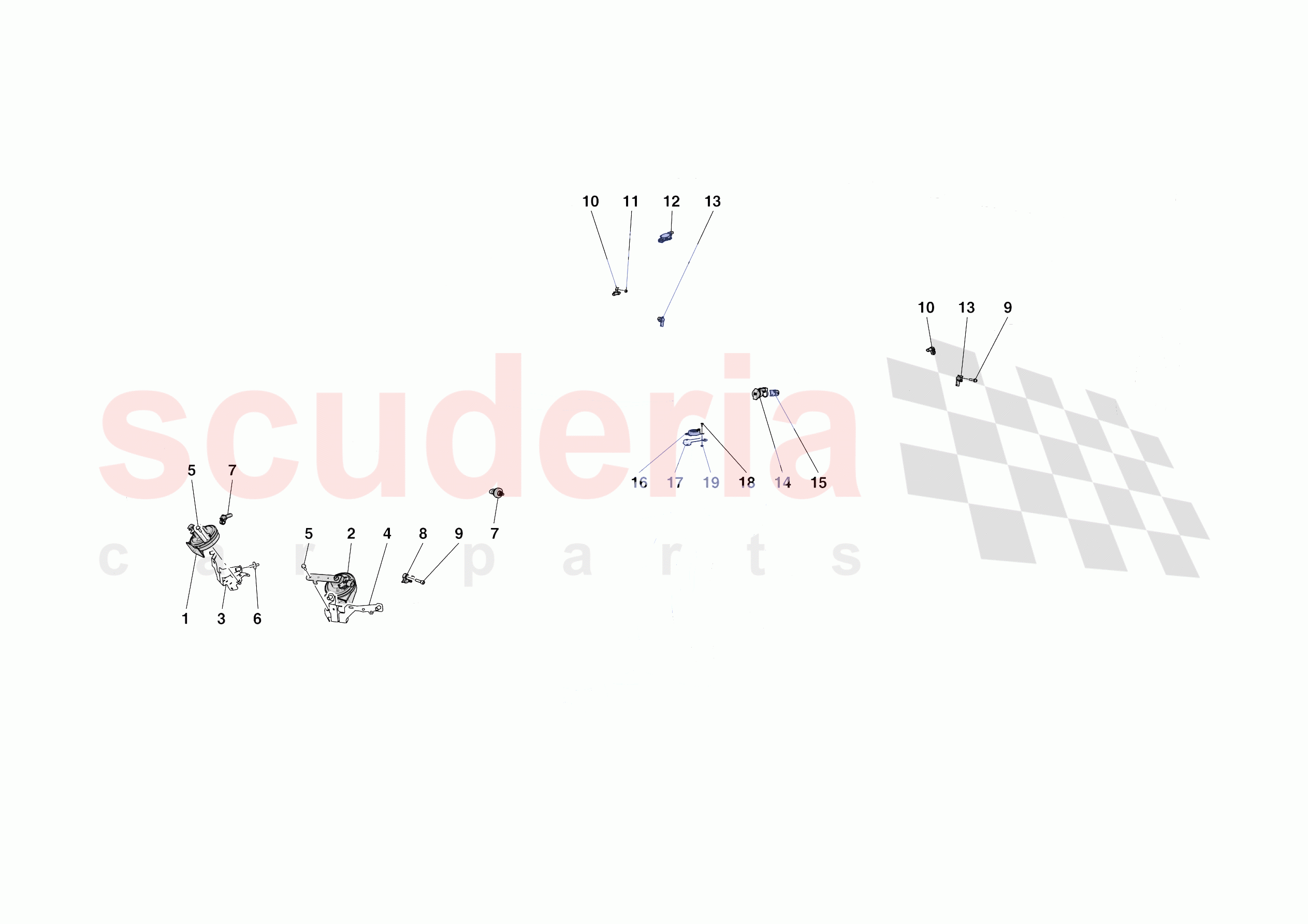 OTHER ELECTRICAL DEVICES of Ferrari Ferrari SF90 XX Spider Europe RH