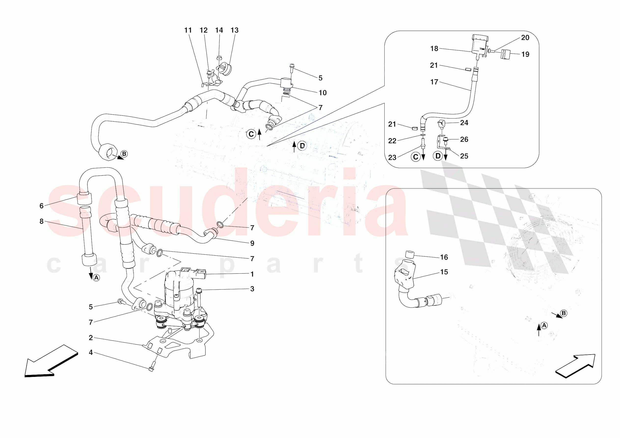 ELECTRIC AXLE COOLING of Ferrari Ferrari SF90 XX Stradale Europe