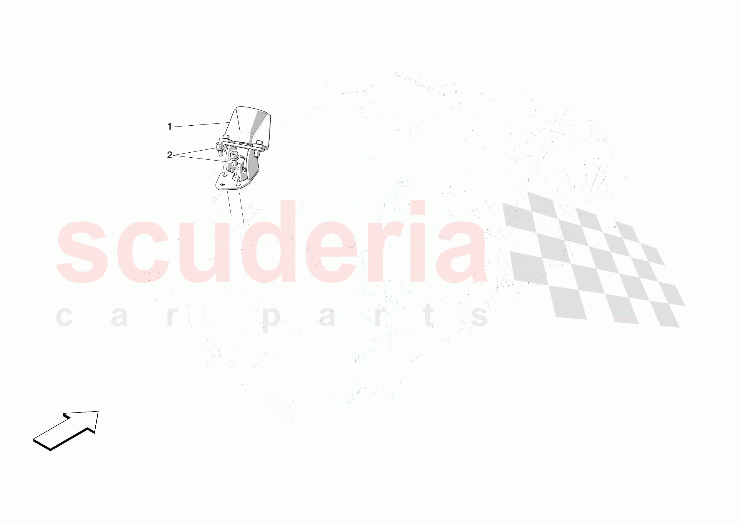 EXTERNAL GEARBOX CONTROLS of Ferrari Ferrari SF90 XX Stradale Europe RH