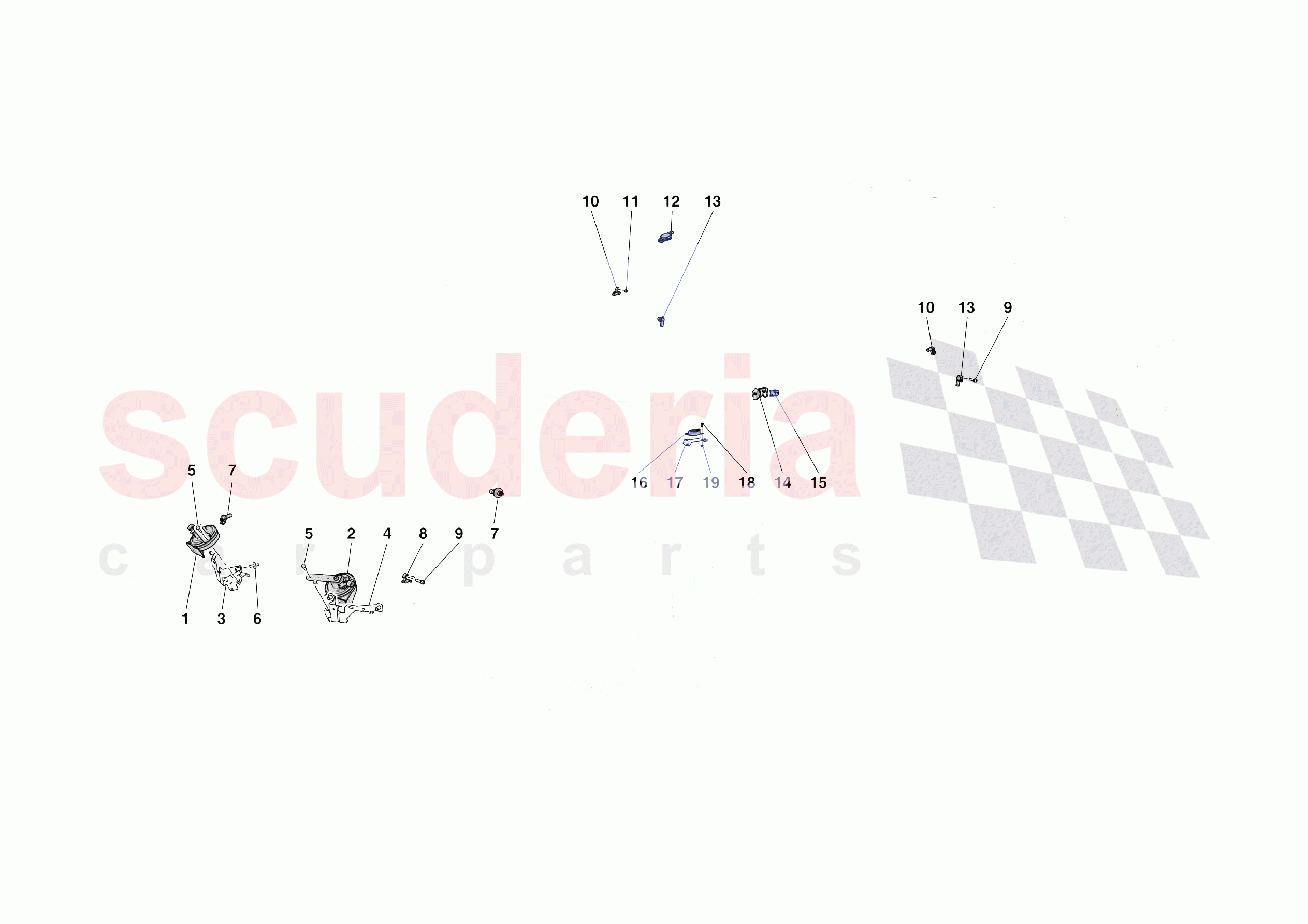 OTHER ELECTRICAL DEVICES of Ferrari Ferrari SF90 XX Stradale Europe RH