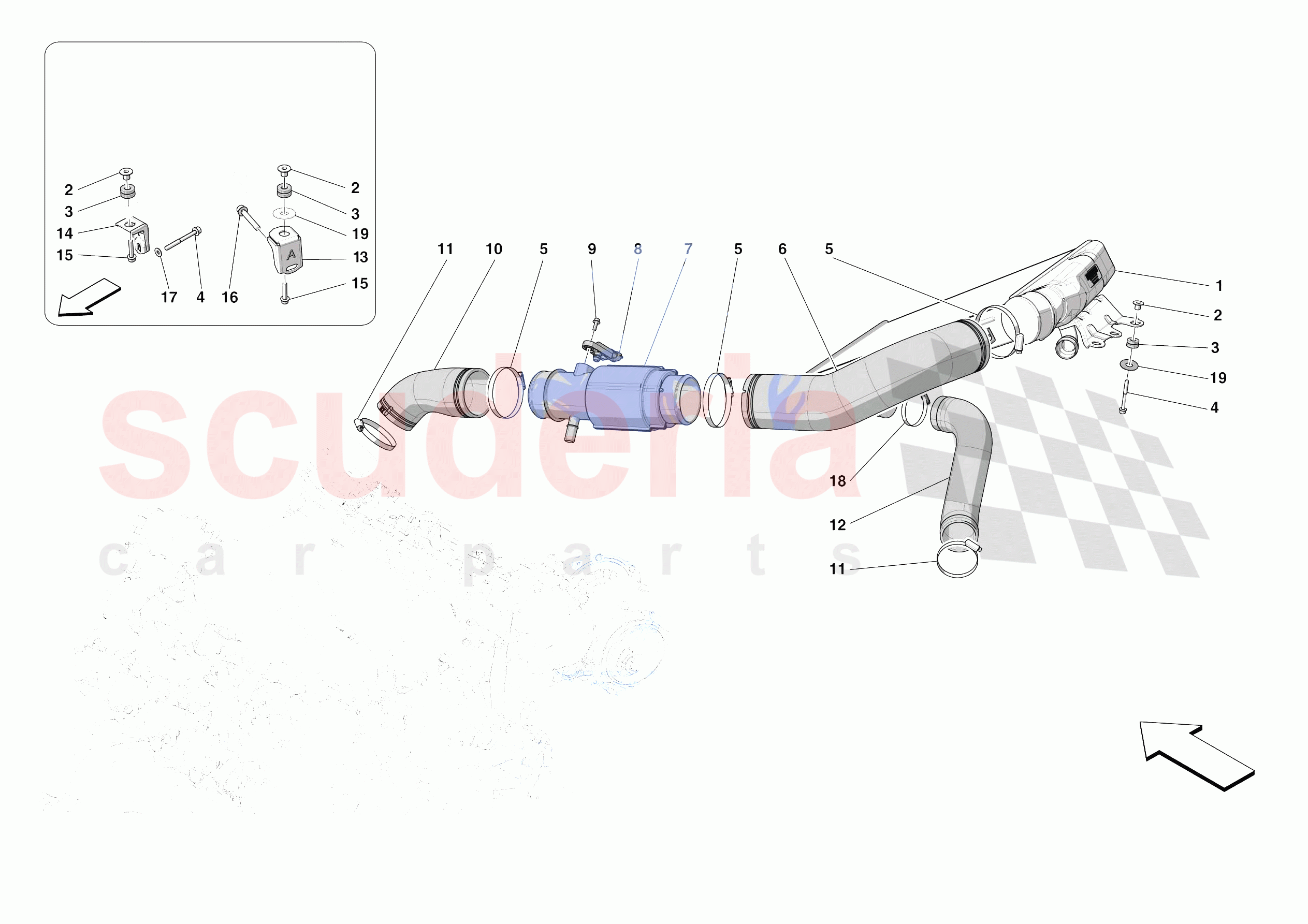 INTERCOOLER of Ferrari Ferrari SF90 XX Stradale USA