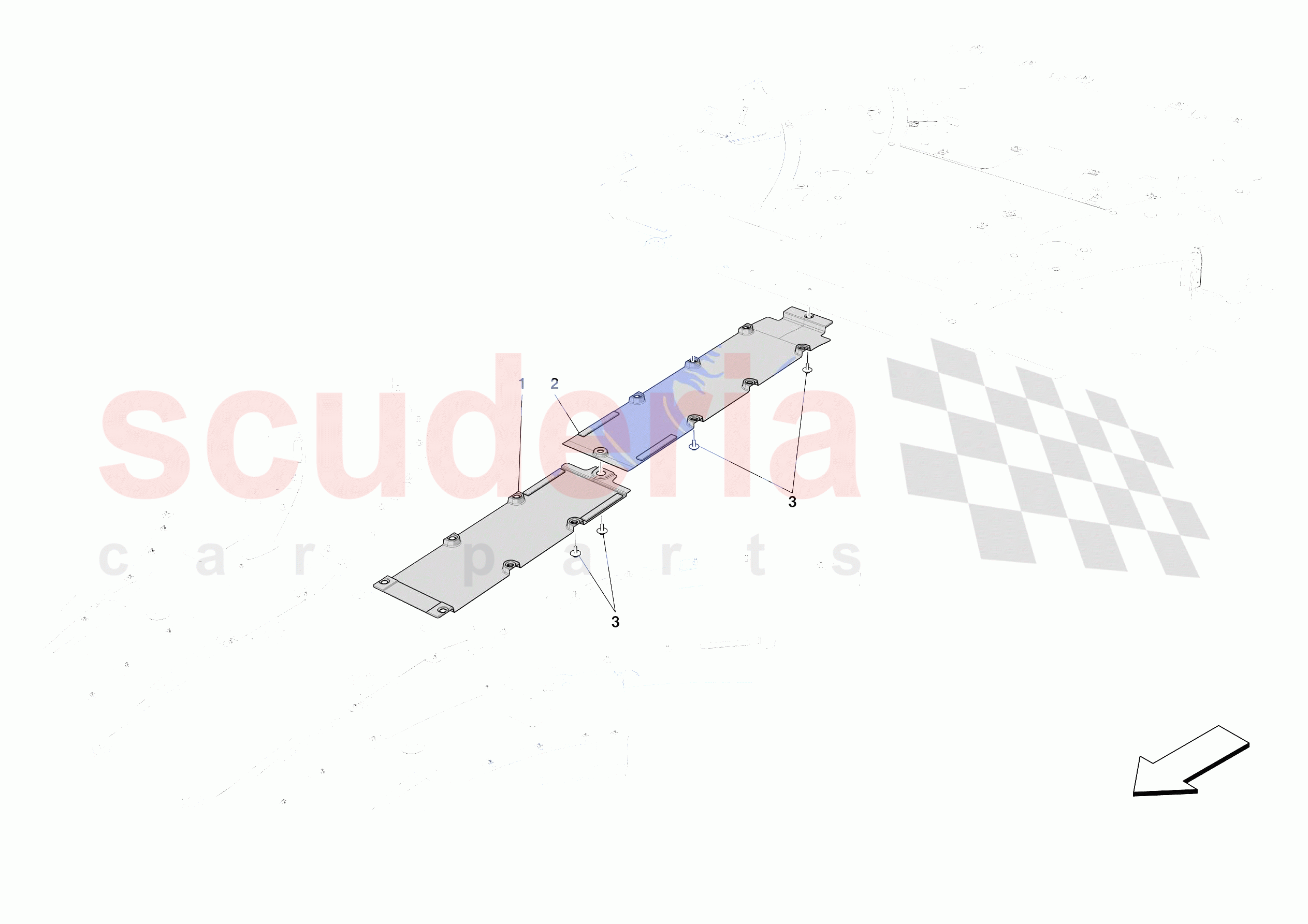 CENTRE SHIELDS of Ferrari Ferrari SF90 XX Stradale USA