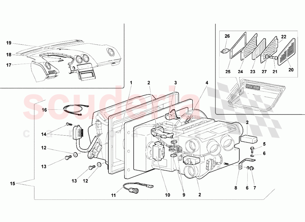 Air Conditioning System 3 of Lamborghini Lamborghini Murcielago LP640 Roadster