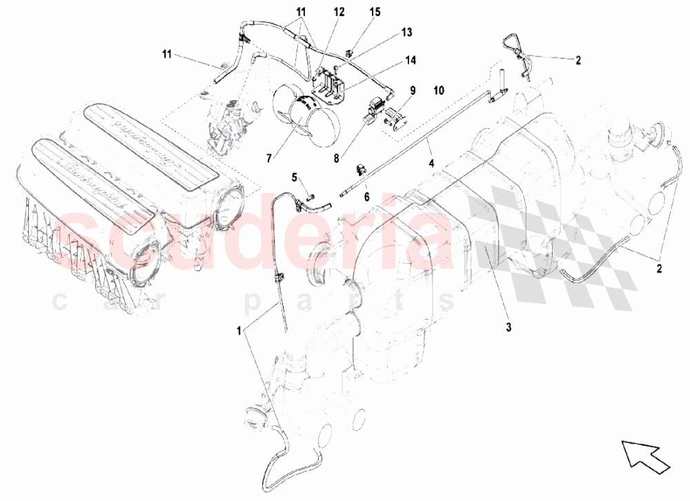 Vacuum System 2 of Lamborghini Lamborghini Gallardo LP550 Coupe