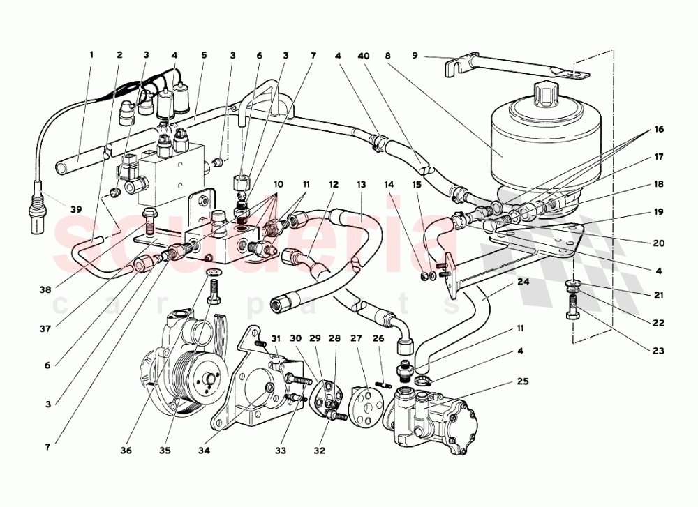 Steering 4 of Lamborghini Lamborghini Diablo VT 6.0 (2000-2001)