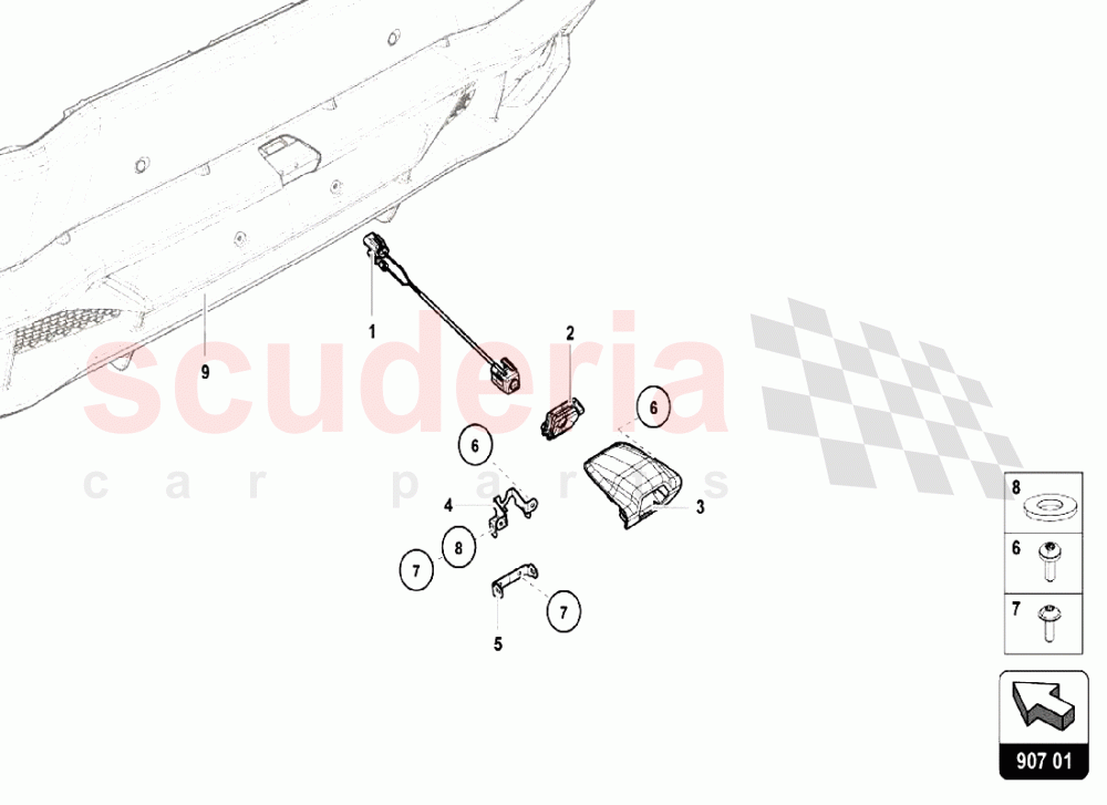 REAR VIEW CAMERA 1 of Lamborghini Lamborghini Huracan LP610 Spyder