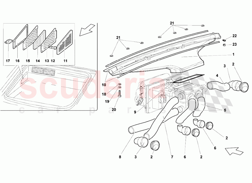Air Conditioning System 3 of Lamborghini Lamborghini Murcielago Roadster