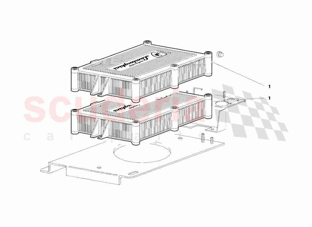Electronic Injection U. (Valid for Denmark Version - April 1994) of Lamborghini Lamborghini Diablo VT (1993-1998)