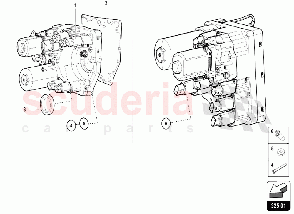 E-GEAR VALVES GROUP of Lamborghini Lamborghini Aventador LP750 SV Roadster