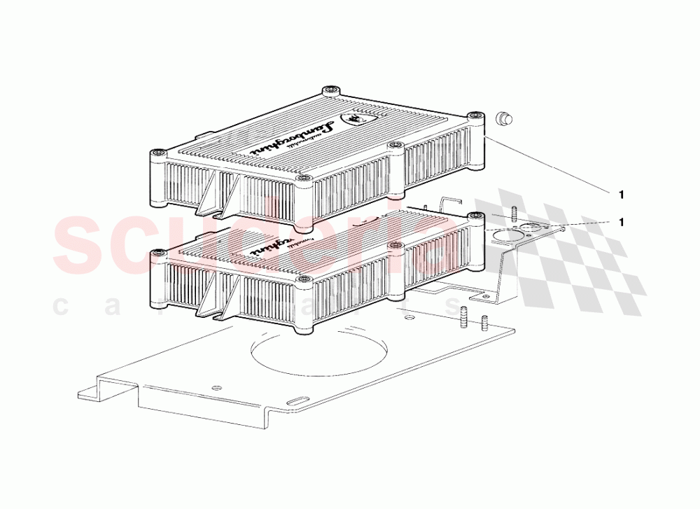 Eletronic Injection Units (Valid for Switzerland Version - April 1994) of Lamborghini Lamborghini Diablo VT (1993-1998)