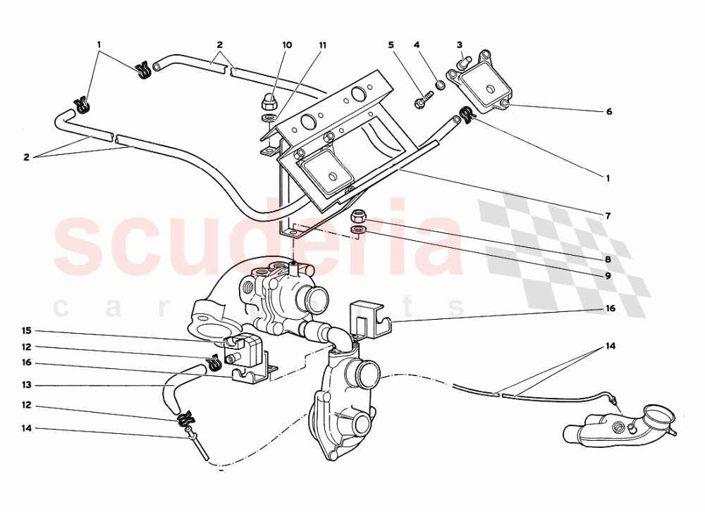 Sensor Installation of Lamborghini Lamborghini Diablo GT (1999-2000)