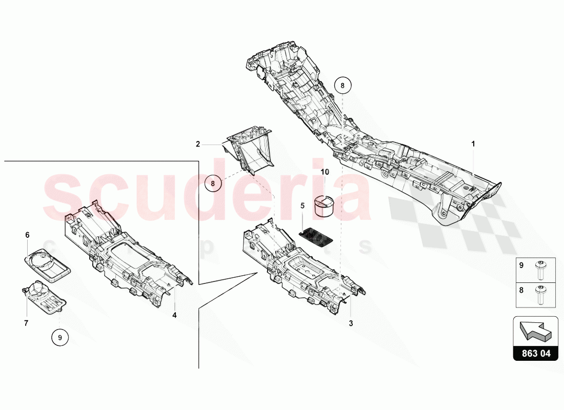 TUNNEL of Lamborghini Lamborghini Huracan Evo Coupe