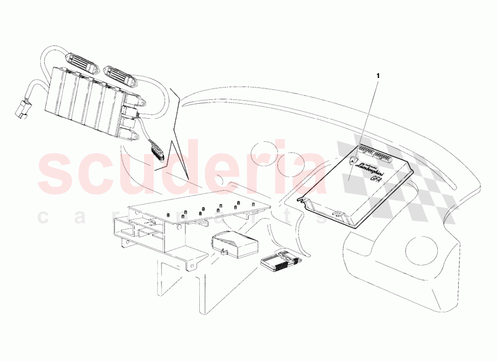 Electrical System (Valid for South Africa - R.H.D. - March 1997) of Lamborghini Lamborghini Diablo SV (1995-1997)